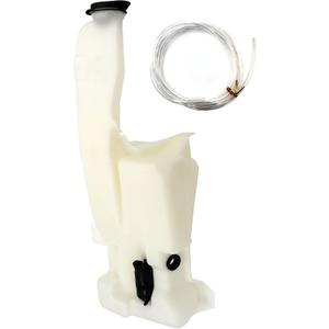 Perfit Liner Windshield Washer Reservoir Tank w/Cap and Pump Compatible with 1999-2006 Chevy Silverado GMC Sierra 1500 2500 HD 3500 2007 Classic Fits 12487670 GM1288121