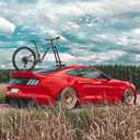 ROCKBROS Suction Cup Bike Rack for Car Roof Top Sucker Bike Rack Quick Release Aluminium Alloy Bike Carrier with Sucker for 1 Bike
