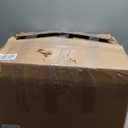 Area Rug 10x14 Washable Rug, Vintage Boho Medallion Rugs Non-Slip Soft Low Pile Large Distressed Rug Indoor Retro Carpet for Living Room Bedroom Dining Room Home Office (Beige, 10'x14')