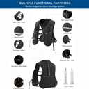 Alpheratz Running Vest for Runners, Hydration Compatible, Multiple Pockets, Adjustable - Long Distance & Marathon Running Vest