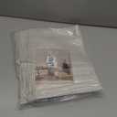 OTOSTAR Linen Throw Pillow Covers Set of 2 Decorative Square Pillowcases Cushion Covers 20x20 Inch for Home Decor Sofa Bedroom Car 50 x 50CM Cream Beige