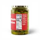 Amazon Saver, Kosher Baby Whole Dill Pickles, 24 Fl Oz (EXP 01/01/27)