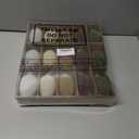 15 Pcs Christmas Velvet Balls Bulk C9 Flocked Christmas Tree Ball Ornaments Plastic Shatterproof Xmas Decorative Hanging Home Ornaments for Xmas Tree Party Holiday Decor (3.15'',Morandi)