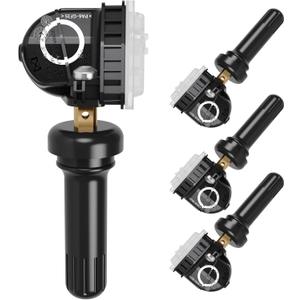 CDWTPS TPMS Sensor Ford, 4-Pack 315MHZ Tire Pressure Monitor Sensors Fit for Ford F-150 Edge Ranger Flex Mustang Explorer Lincoln MKS MKX Replaces# F2GT1A180AB F2GT1A150AB F2GZ1A189A GL3T1A180GB