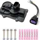 HiSport 977-000 Throttle Body Sensor & Connector Compatible with Cadillac Escalade Chevy Buick Express GMC Throttle Sensor & Wiring Harness Pigtail Kit Replace 12570800 217-2293 217-2293