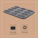 de Buyer Nonstick Madeleines Mold - Bake Up to 12 Perfectly Crisp Madeleines - Easy to Use & Clean