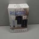 6L Humidifiers for Bedroom Large Room Home,Cool and Warm Humidifier for Baby and Plants Hot Mist Top Fill Desk Humidifiers Oil Diffuser,Quiet,Adjustable Mist,360Nozzle-Black(2026 Upgraded)