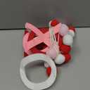 alentines Day Decorations, 3 PCS Felt Garland with XOXO and Red Heart Shape Garland for Valentine Party, Wedding, Anniversary, Valentines Day Banner for Mantle Fireplace Walls Room Decor