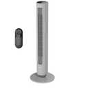 Lasko Pinnacle Quiet 24 dBA DC Tower Fan with Remote - 40" - DST115 - Gray