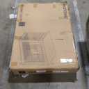 Feandrea 38.6" Dog Crate Furniture, Indoor Dog Cage Side End Table, XL Pet Wood Kennel for Large and Medium Dogs up to 70 lb with Multi-Purpose Removable Tray, Double-Door Pet House, Ink Black