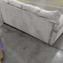 Comfy Cloud Couch with Throw Pillows for Living Room  Sofa, Tan Couch W86 x H 32 x L37in