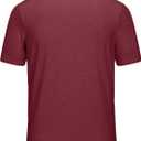 KEFITEVD Mens Polo Shirt Golf Short Sleeve Dry Fit Breathable | Quick dry, Moisture Wicking, Stretchy, Classic Fit with Striped Collar, Breathable, for Golf, Tennis, Fishing, Outdoor Sports (S)