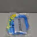 12 Pack Cheerleading Pom Poms Sports Dance Cheer Plastic Pom Pom for Sports Team Spirit Cheering (Blue and Yellow)