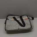 Skip Hop Diaper Bag: Iconic Duo Weekender, Extra Large Capacity with Changing Pad & Stroller Attachment, Grey Melange