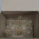 Lampada Chandelier Light Bulbs Dimmable LED, E12 Base Candelabra Bulbs, 40W Equivalent Light Bulbs, 3000K Warm White, 300 Lumens, Vintage LED Edison Bulbs, B11 Decorative Light, 6 Pack