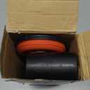 Floor Gap Fixer Tool for Laminate Floor Gap Repair Include Suction Cup and Mallet (Can't use on scraped surface floor)-Orange Kit