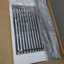 22.5" Flavorizer Bars & 17.5" Grill Grates for Weber Genesis Silver B/C, Genesis Gold Platinum B/C, Weber Spirit 300 with Side Knobs, Spirit 700, Grill Parts for Weber Spirit 900, Weber 7537 7525