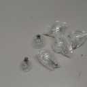 (4 Pack) G25 Globe Light Bulbs  25W Incandescent, 2700K Soft White, E26 Base, Dimmable  Crystal Clear Vanity Bulbs for Bathroom, Mirror, Pendant Fixtures