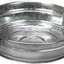 American Metalcraft ATHG14 Galvanized Steel Tub, Silver, 95 Oz – Hosting Essentials Home, Bar, Restaurant, Party and Catering Accessories for Condiments, Sandwiches, and Beverages