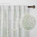 Mrs.Naturall Sage Green Curtains 96 Inches Long for Living Room,50% Blackout Room Darkening Extra Long Curtains for Bedroom Window
