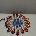 Solar Wind Spinners Outdoor 73 Inches360 Degrees Kinetic Wind Sculpture Spinner Windmills for Outdoor Lawn & Garden Decoration