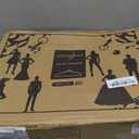 HOUSE DAY Black Velvet Hangers 40 Pack, Non Slip Clothes Felt Hanger Heavy Duty for Coat, Premium Slim Space Saving Suit Hangers for Closet Organizer, 360 Rotating Silver Hook