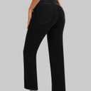 High Waisted Stretchy Jeans for Women, Straight Leg Tummy Control Jeggings | Pull-On Denim Pants, 4 Functional Pockets for Casual Everyday Comfort, XL