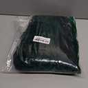 BIGXIAN Long Hooded Cloak Velvet Cape Witch Costume Halloween Costumes for Women Men (Large, Dark Green)