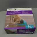 Outward Hound by Nina Ottosson Dog Spin N' Eat Dog Puzzle and Slow Feeder, Level 2 Intermediate Enrichment Toy, Green