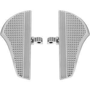 Motorcycle Floorboards CNC Male Mount Foot Rest Pegs For Harley Touring Softail, Chrome