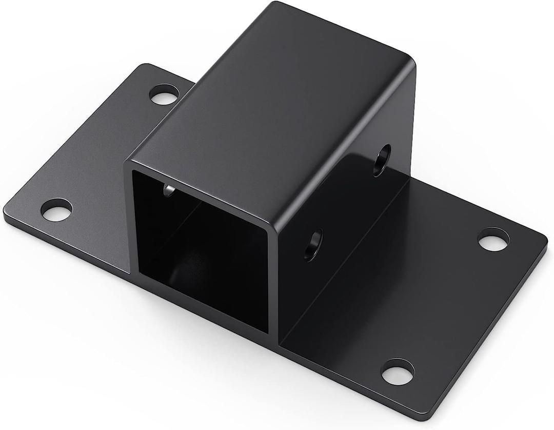 Bolt on Tractor Bucket 2 inch Towing Receiver Class 3 Trailer Hitch 25573LBS Work Well for Tractor Bucket RV UTV Truck 5/8Pin Hole Black Color