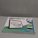 Zocelight A3 Rechargeable Light Box with Stand/ Clips, led Light pad with 3000mAh Battery, 3 Colors dimmable and 6 Level dimming Light Table for Diamond Painting, Drawing, Sketching, Tattoo, Vinyl Weeding