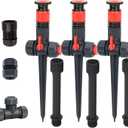 Eden 96093 Multi-Adjustable Flex Design Garden Sprinkler with Extension Set, Great for DIY Gardening Product
