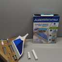 Helio AirBroom Kit All Surface Sweeper and Squeegee for Wet and Dry Cleaning Dust, Dirt, Liquids, Pet Hair, Tile, Hardwood Floors, Carpet, Furniture, Windows