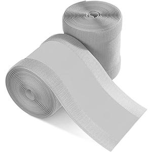 WILLBOND Carpet Cord Cover Cable Grip Floor Cover Cable Protector Management Only for Commercial Office Carpet (Grey,19.69 ft)