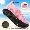 BARERUN Baby Girls Boys Water Shoes Swim Barefoot Water Sport Aqua Socks for Beach Pool Swim Sand (6-12 Months Infant, Rabbit)