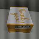 Thank You Gifts for Women Employee Appreciation Valentine's Day Gift Basket Box for Wife Her Best Friend Mom Teachers Nurse Secretary Boss Lady Hostess Leaders Office Coworkers for Holiday Thanks Card (White & Yellow)