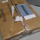 Double Rods Clothes Rack, Rolling Clothing Rack for Hanging Clothes Portable Wardrobe Rack, Metal Garment Rack Sturdy Coat Rack for Bedroom Laundry Living Room, Black