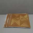 Nexus Self Adhesive 12-Inch Vinyl Floor Tiles, 20 Tiles - 12" x 12", Light Oak Diamond Parquet Pattern - Peel & Stick, DIY Flooring for Kitchen, Dining Room, Bedrooms & Bathrooms by Achim Home Decor