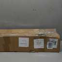 Muzata 4Pack Black Cable Railing Post 42 Inch 42"x2"x2" Level Drilled Surface Mount T304 Stainless Steel Cable Railing System Kit Indoor Outdoor with Paper User Guide PS01 BH4L