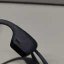 SHOKZ New OpenRun Pro 2 - Open-Ear, Bone Conduction Sport Headphones - with Reflective Strip - Sweat Resistant, Workout Headphones - Secure, Wireless, Comfortable Fit-Deep Bass and Smart Mic App (Mini, Black)