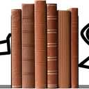 Metal Bookends Yoga-Style Bookends Decorative Cute Book Ends for Shelves Reading Decor Bookshelf Decor Book Stoppers for Bookshelf Home Office Desk Book Lovers Gift