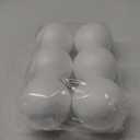 FFchuanhe 6 Pack Craft Foam Balls 4 inch, White Polystyrene Smooth Round Balls, for Arts and Crafts Supplies, School Project, Weddings, Christmas, Home Decoration