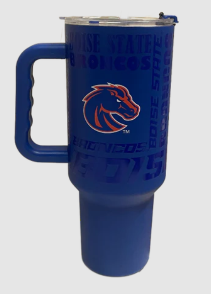 Logo Brands Stainless Steel 40oz Tumbler Boise State