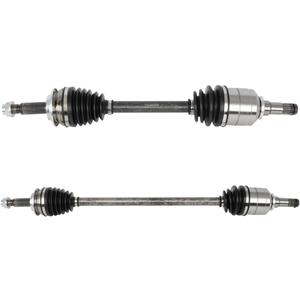 Front Driver & Passenger Side CV Axle Shaft Assembly - Axle Shaft Assembly Compatible With 2008 2009 2010 2011 2012 2013 2014 for Scion xD Base 1.8L CV AXLE OE 4341052250 NCV69541 66-5284 665284