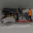 2-in-1 Slot Car Race Track Set with 4 High-Speed Cars, Electric Track, Dual Racing Game with 2 Controllers, Circular Overpass Design Featuring Flash Tracks. Toy Gift for Boys Kids Ages 4-6 6-8 8-12