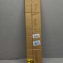 Prime-Line J 4703 6 x 34 In., Aluminum, Door Kick, Brite Brass Plated (Single Pack)