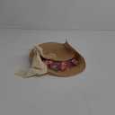 COSDREAMER Womens Victorian Hat Vintage Tea Party Sun Hat Flat (Small)