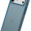 RhinoShield Clear Case Compatible with iPhone 17 Pro Max | Transparent Protective Phone Case, Exceeds Military Drop Standards, Scratch Resistant, Shockproof, Trendy Colors - Nocturne Blue