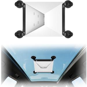 Starlink Mini Suction Cup Mount for Window  Strong Grip & Vibration-Proof  Starlink Mini Sunroof Mount to Secure Stable Signal for Star Link on Cars Yachts RVs Travel (Black)